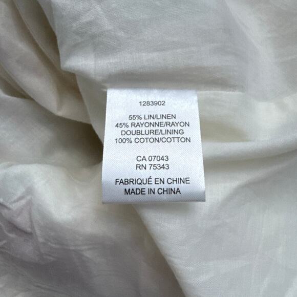 Caroline Constas Fruit Print Linen Blend Maxi Dress Small - Picture 6 of 14